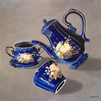 Mahnoor Ali, 30 x 30 Inch, Oil On Canvas, AC-MAL-016